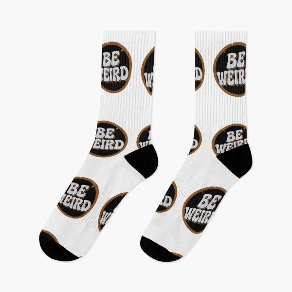 Item preview, Be Weird Typography Retro Vintage Phrase designed and sold by AstronautMerch.