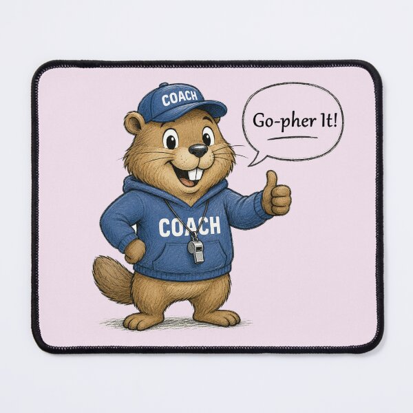 Item preview, Gopher as Coach: Go-pher it! designed and sold by SomeGuyLou.