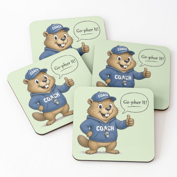Item preview, Gopher as Coach: Go-pher it! designed and sold by SomeGuyLou.