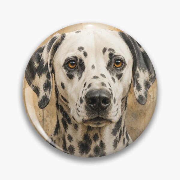 Item preview, Dalmatian Dog Portrait Art – Pet Lover Design designed and sold by OmikronStore.