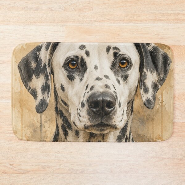 Item preview, Dalmatian Dog Portrait Art – Pet Lover Design designed and sold by OmikronStore.