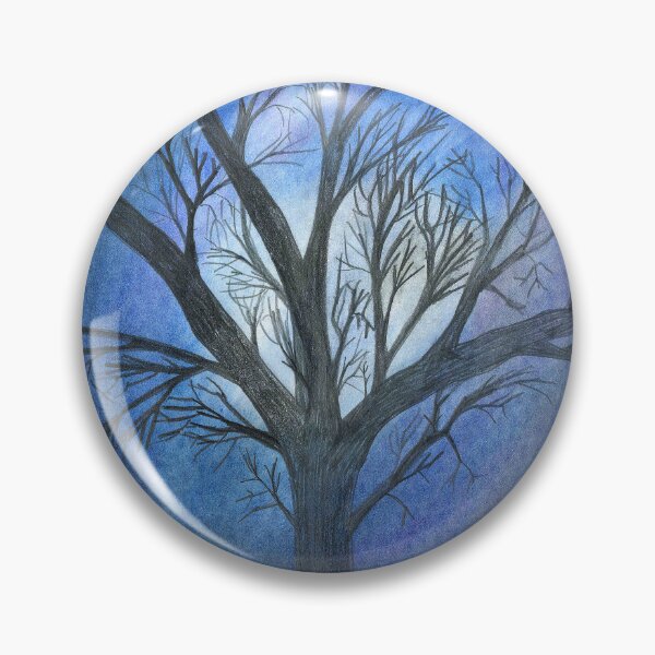 Item preview, Tree in blue designed and sold by Haxson37art.