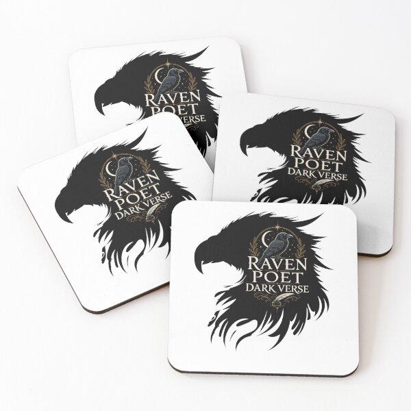 Item preview, Raven Poet Dark Verse designed and sold by FreshPixelArt.