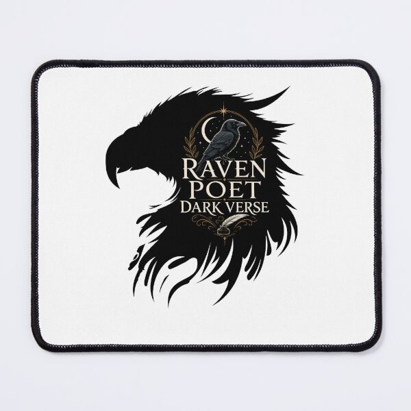 Item preview, Raven Poet Dark Verse designed and sold by FreshPixelArt.