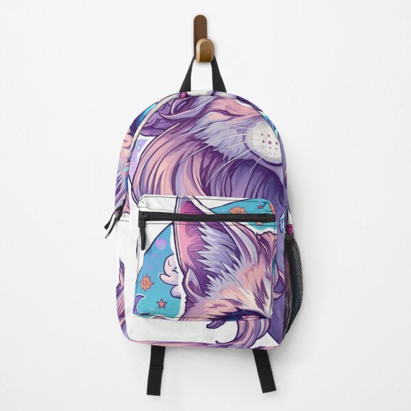 Item preview, Celestial Mystic Cat – Pastel Cosmic Fantasy Cat Sticker sky precure Design designed and sold by Vvmd.