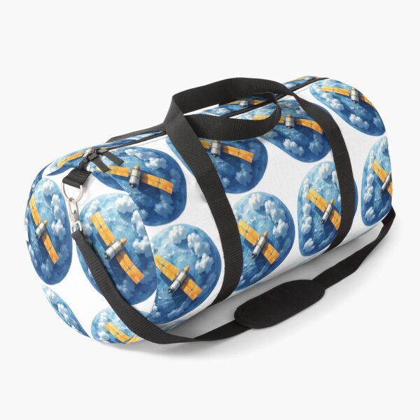 Item preview, Orbital Satellite Watercolor Space Art designed and sold by SpatialPost.