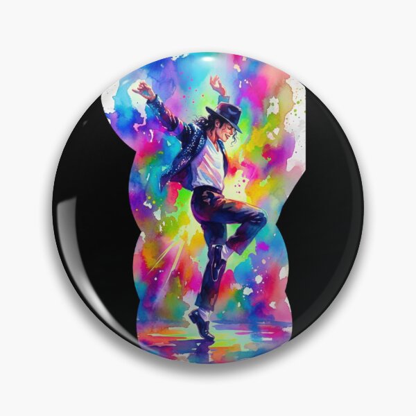 Item preview, Colorful Pop Dance Legend Watercolor Art Print designed and sold by ExploreAura Studio.