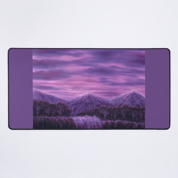 Item preview, Purple vibes forest sky waterfall designed and sold by Witseart.