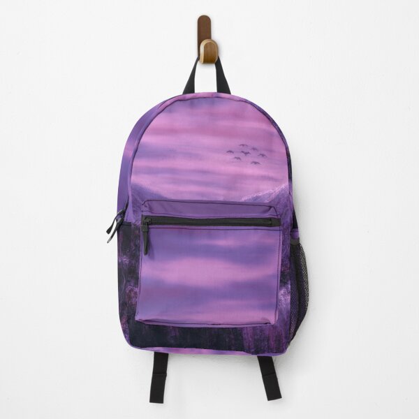 Item preview, Purple vibes forest sky waterfall designed and sold by Witseart.