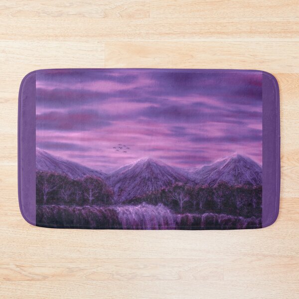 Item preview, Purple vibes forest sky waterfall designed and sold by Witseart.