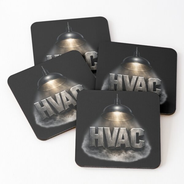 Item preview, HVAC Technician Industrial Metal Logo - Cooling Tradesman Design designed and sold by FrozenHeat97.