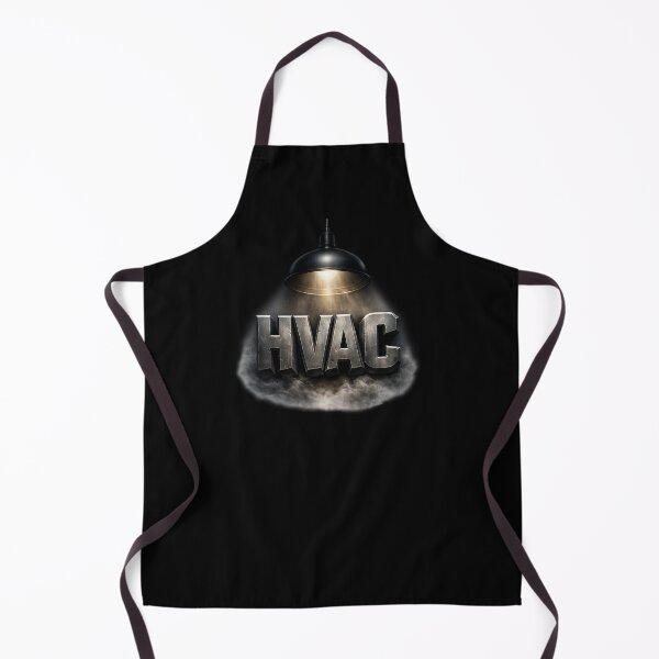 Item preview, HVAC Technician Industrial Metal Logo - Cooling Tradesman Design designed and sold by FrozenHeat97.