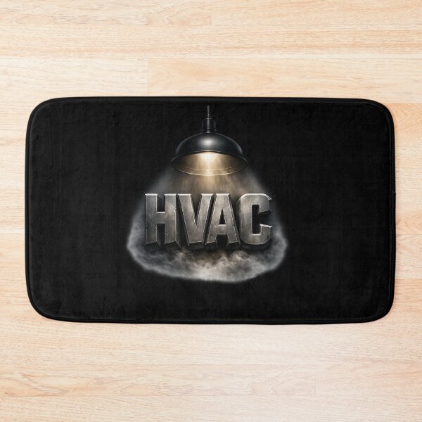 Item preview, HVAC Technician Industrial Metal Logo - Cooling Tradesman Design designed and sold by FrozenHeat97.