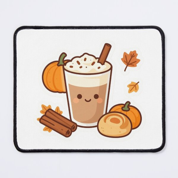 Item preview, Pumpkin Spice Latte Sticker | Cute Fall Drink Art designed and sold by AillustriaAK.