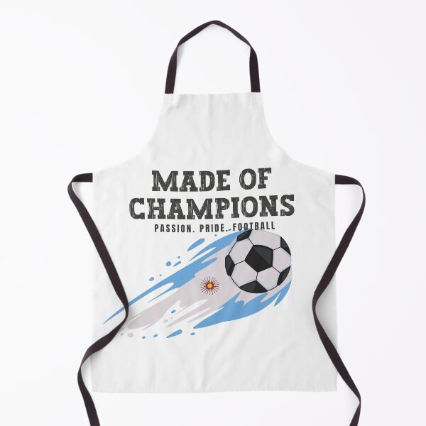 Item preview, Made of Champions Argentina  Soccer Fan T-Shirt | Passion Pride Football designed and sold by PodXDesigns.