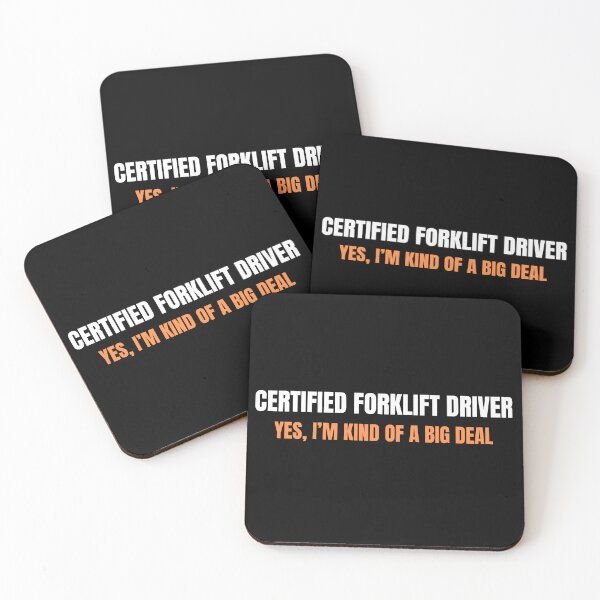 Item preview, Funny Certified Forklift Driver Gift - Kind Of A Big Deal designed and sold by ShiftGear-Zone.