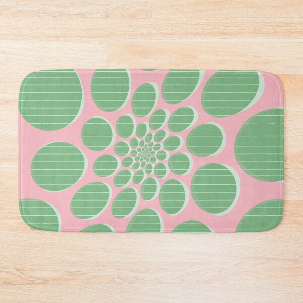 Item preview, Bubblegum Mint | Retro Bubble Pattern designed and sold by Helmina Groper.