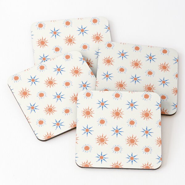 Item preview, Cheerful Repeating Sun Pattern  designed and sold by vectalux.