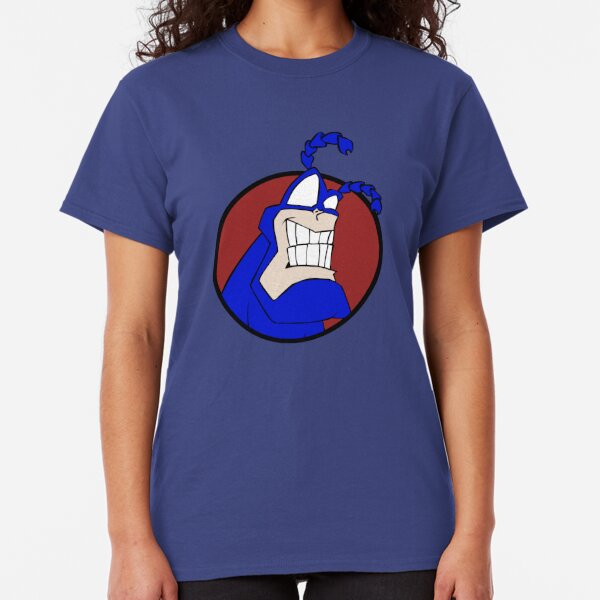 Cartoon The Tick Ts And Merchandise Redbubble