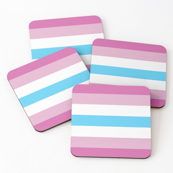 Item preview, Femboy Flag Sticker designed and sold by Devox-.