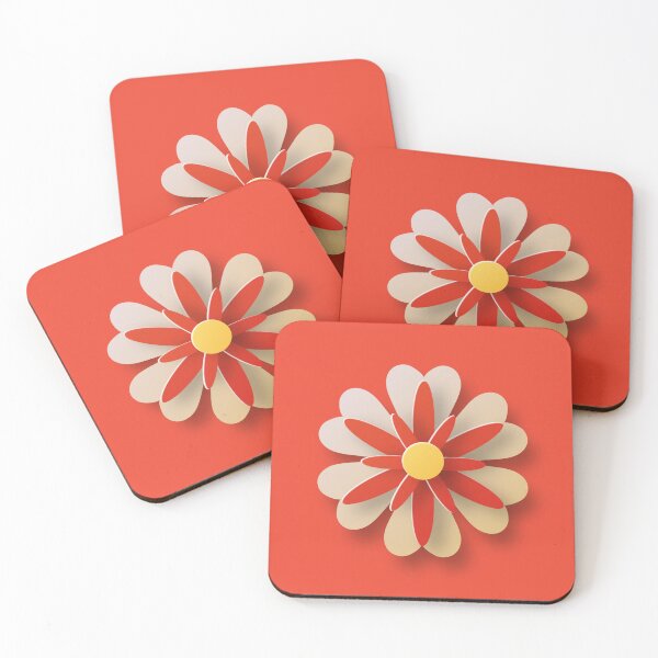 Item preview, Tropical Hibiscus Flowers Orange and Yellow Pattern designed and sold by SolutionsArt.
