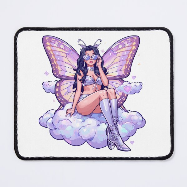 Item preview, Sky Precure Pastel Butterfly Fairy Girl – Dreamy Kawaii Fantasy Aesthetic Art designed and sold by Vvmd.