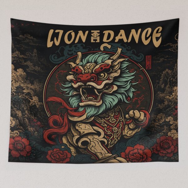 Item preview, Guardian of the Lion Dance designed and sold by Fei Long Design Hub.