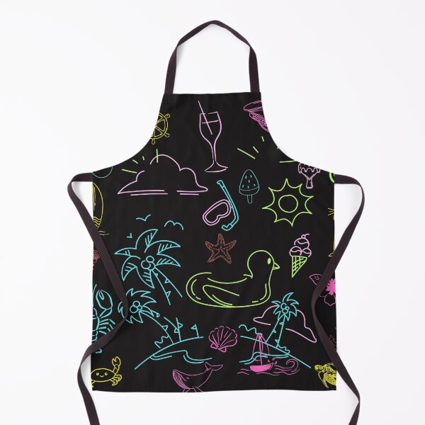 Item preview, Cute Pastel Beach Doodles Summer Aesthetic Line Art  designed and sold by Zenith-Prime.