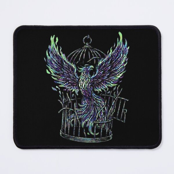 Item preview, Neon Cage Phoenix: Rise from the Illusion designed and sold by CrownINDesign.