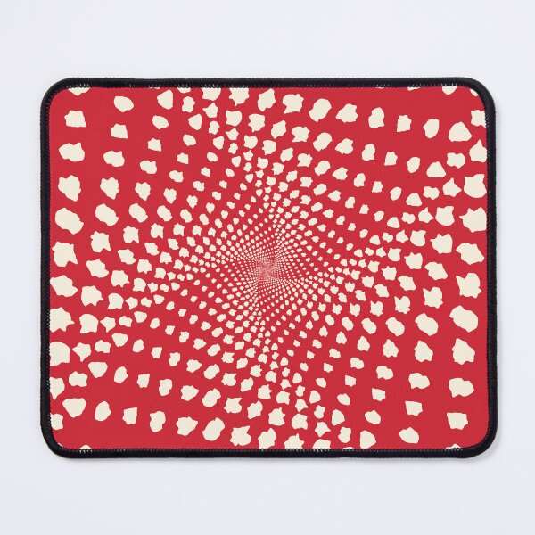 Item preview, Scarlet Spiral Scatter – Bold Abstract Pattern with Dynamic Movement designed and sold by Helmina Groper.