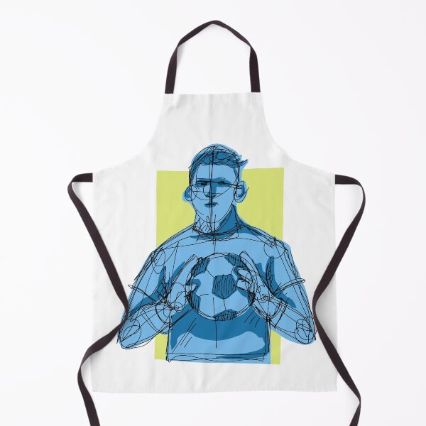 Item preview, The Goalkeeper with white background  designed and sold by missmann.