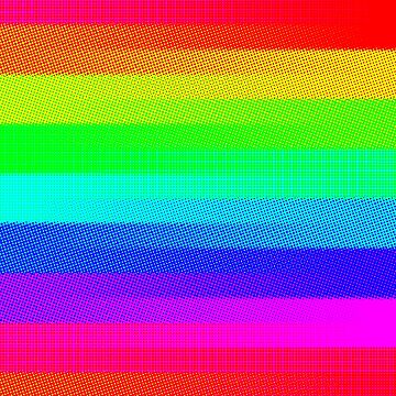 Artwork thumbnail, Halftone Pride Ladder by ManexSFX
