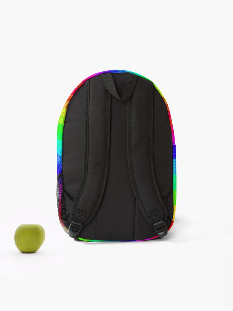Thumbnail 2 of 3, Backpack, Halftone Pride Ladder designed and sold by ManexSFX.