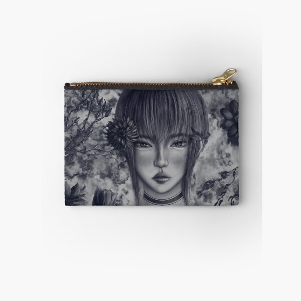 Item preview, Beautiful girl surrounded by flowers designed and sold by Witseart.