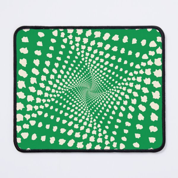 Item preview, Verdant Spiral Scatter – Organic Abstract Pattern with Flowing Motion designed and sold by Helmina Groper.