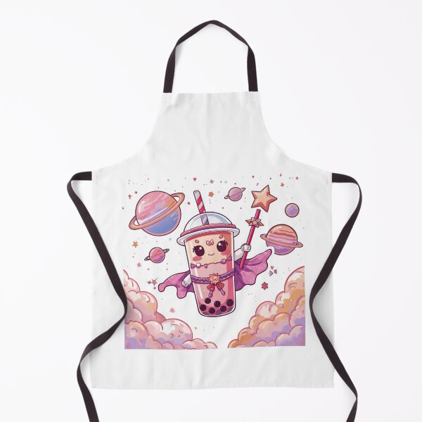 Item preview, Sky Precure Kawaii Galaxy Bubble Tea Magical Girl – Cute Pastel Boba Fantasy designed and sold by Vvmd.