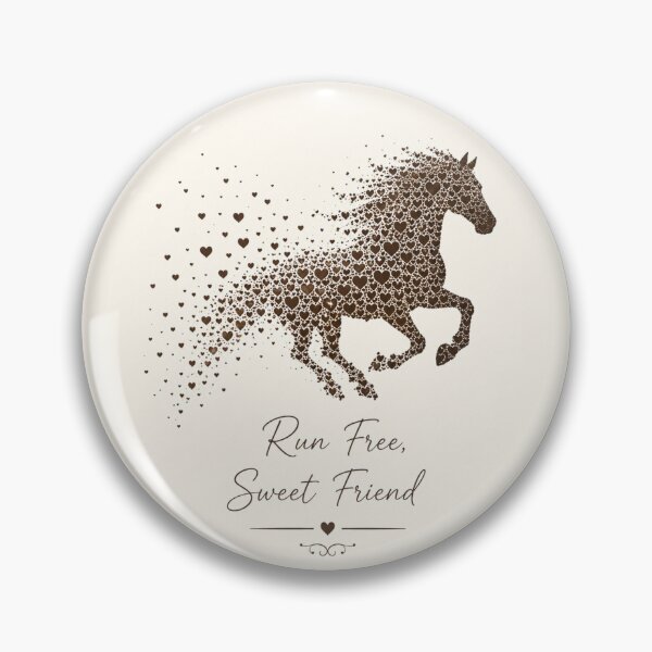 Item preview, Run Free Sweet Friend Horse Memorial Tribute designed and sold by Meandmyshop.