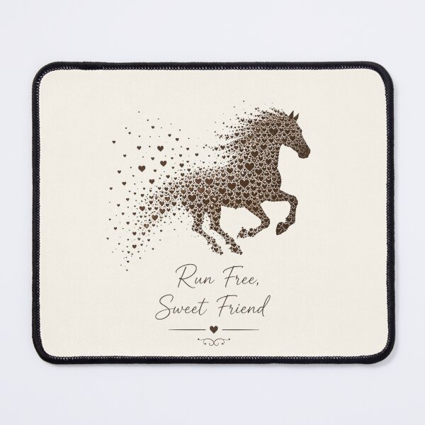 Item preview, Run Free Sweet Friend Horse Memorial Tribute designed and sold by Meandmyshop.