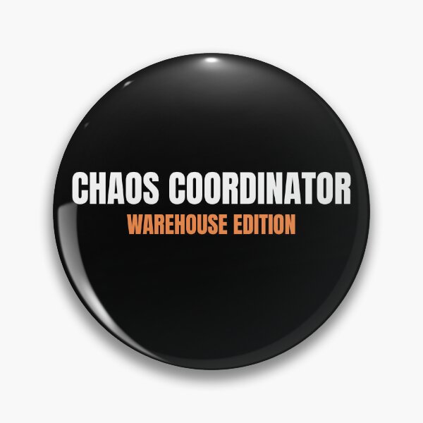 Item preview, Chaos Coordinator Warehouse Edition - Funny Worker Gift designed and sold by ShiftGear-Zone.