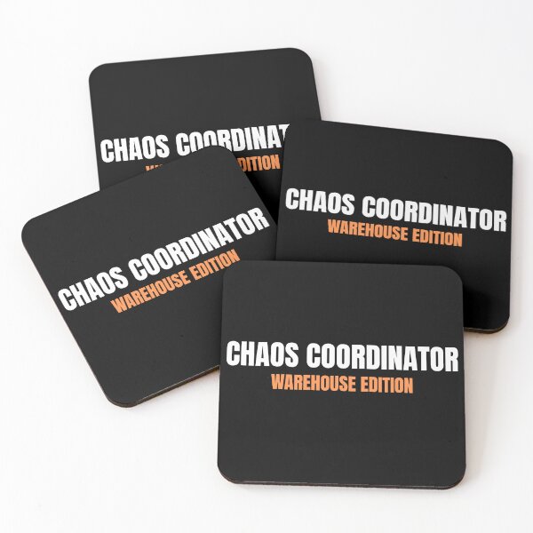 Item preview, Chaos Coordinator Warehouse Edition - Funny Worker Gift designed and sold by ShiftGear-Zone.