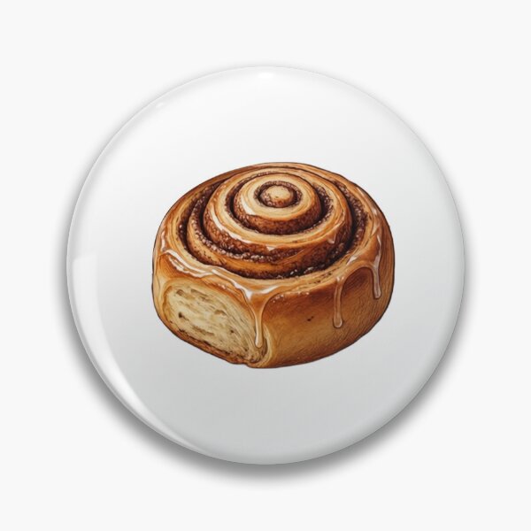 Item preview, Cinnamon Roll Sticker | Cozy Bakery Fall Aesthetic designed and sold by AillustriaAK.