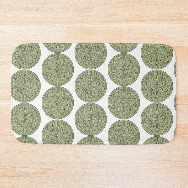 Item preview, Green Botanical Cross Section Illustration designed and sold by Bio Tech Art.