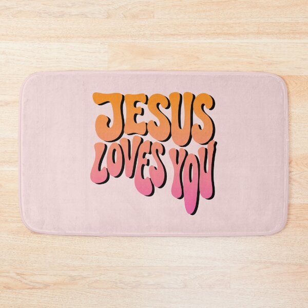 Item preview, Jesus Loves You Sticker designed and sold by bolimj.