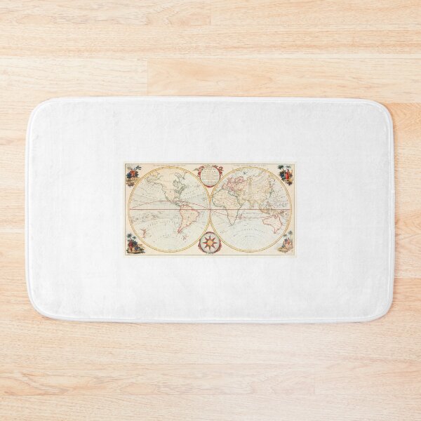 Item preview, Vintage Bowles Pocket Map of the World designed and sold by Bart4jesus.