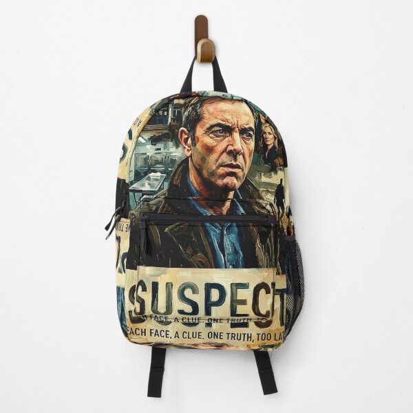 Item preview, Suspect TV Series Poster – Intense Psychological Crime Drama Art designed and sold by Art's Diner.