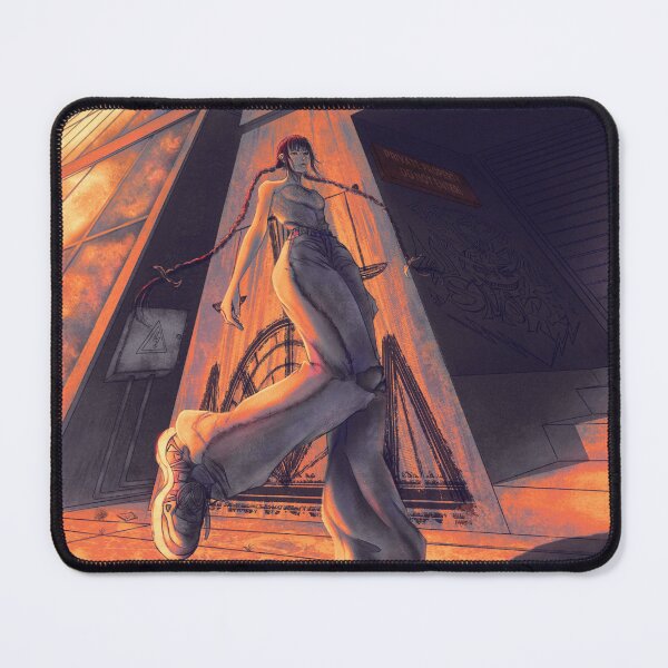 Item preview, Beautiful girl in perspective walking sunset designed and sold by Witseart.
