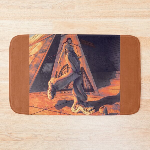Item preview, Beautiful girl in perspective walking sunset designed and sold by Witseart.