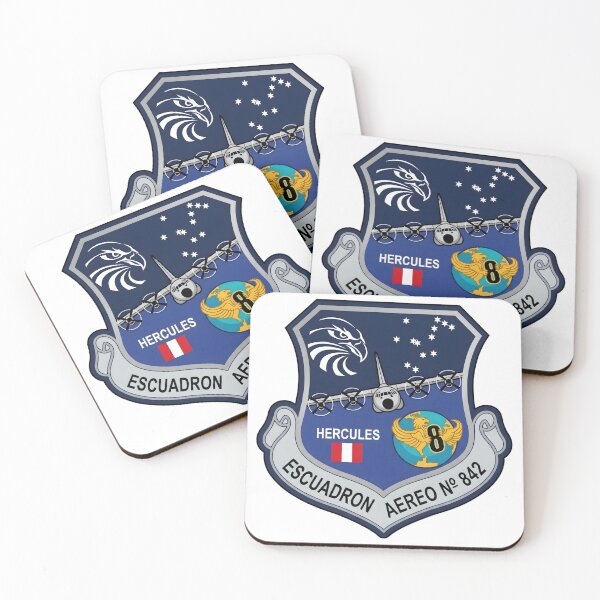 Item preview, Emblem of the Peruvian Air Force Escuadrón Aéreo № 842 designed and sold by CharlieDesings.