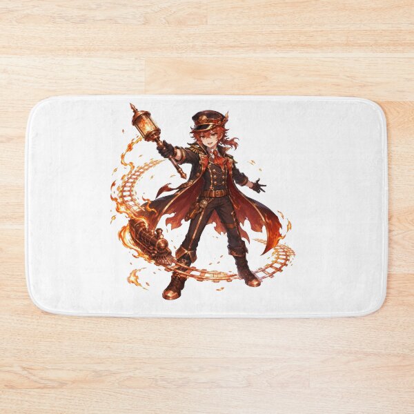 Item preview, Copper Flame Train Conductor designed and sold by jgvisualarts.