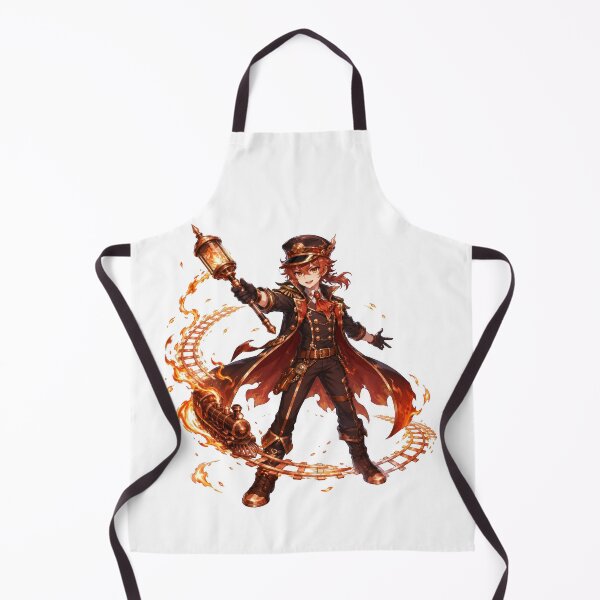 Item preview, Copper Flame Train Conductor designed and sold by jgvisualarts.